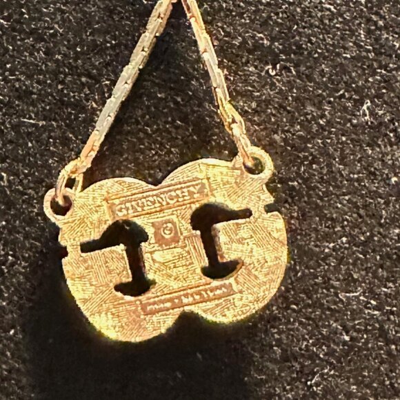 Givenchy Double G Crystal Necklace - EUC - Picture 2 of 4